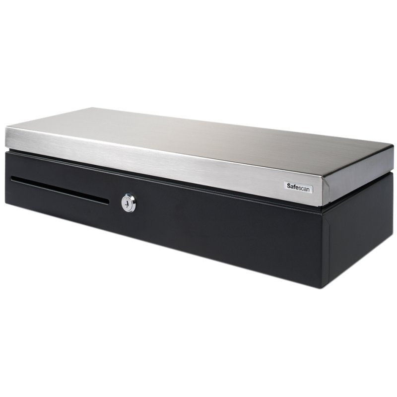 Safescan kassalade SD-4617S, zwart/zilver, 8 muntvakken, 6 biljettvakken